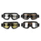 Helmet Leather Goggles Anti-UV Protective Glasses Eyewear Motorcycle Bike Scooter