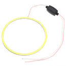 Circle Fog Lights DC 12V 24V 60-120mm COB Angel Eyes LED Light For  Motorcycle Car