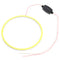 Circle Fog Lights DC 12V 24V 60-120mm COB Angel Eyes LED Light For  Motorcycle Car