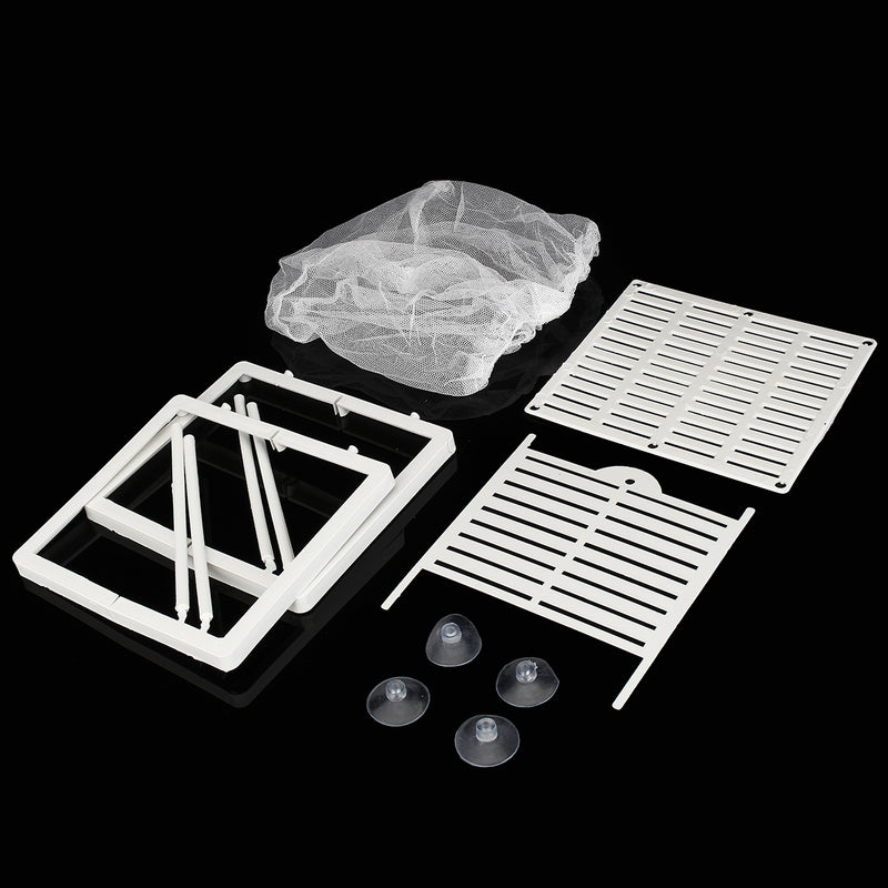 Aquarium Fish Tank Guppy Breeding Breeder Baby/Fry Separation Net Trap Box Hatchery