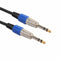3 Meters 6.35mm Copper Clad Aluminum Wire Guitar Cable Audio Cable for Electric Guitar Bass Keyboard