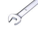 72 Teeth Chrome Vanadium Steel Fixed Head Ratchet Spanner Wrench Open End Ring Tool