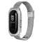 Bakeey Anti-lost Design Mesh Stainless Steel Watch Band for Xiaomi Miband 3