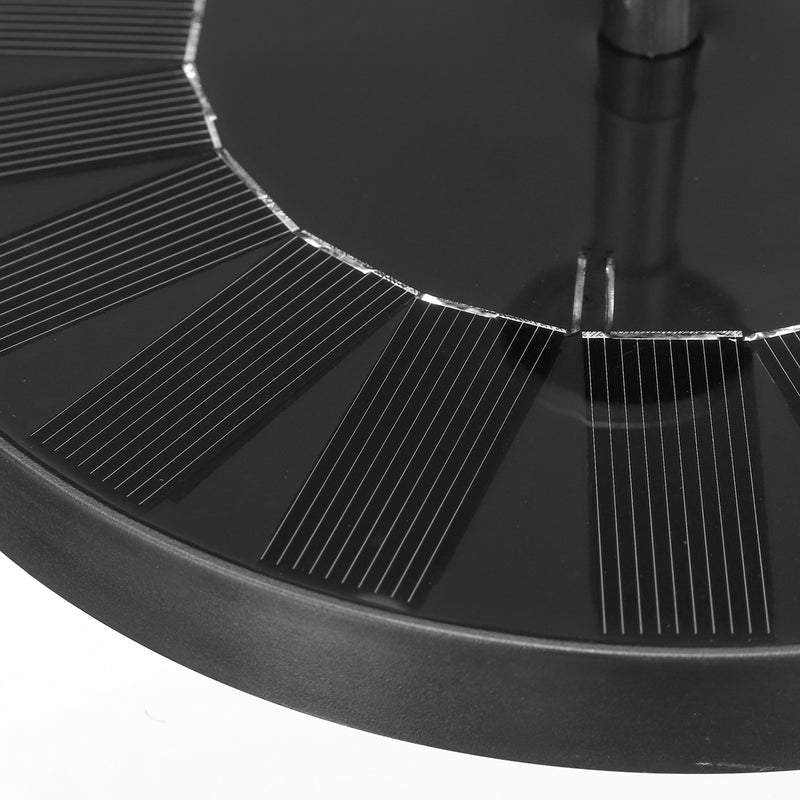 2.0W Solar Fountain Solar Birdbath Fountain Solar Powered Fountain Pump Solar Water Fountain for Pool Pond Garden  Fish Tank Aquarium