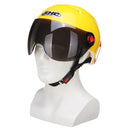 Motorcycle Half Helmet Open Face Cycling Outdoor Sports Flip Up Sun Visor Helmets