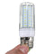 E27 E14 E12 B22 G9 GU10 7W 72 SMD 4014 LED Warm White Pure White Cover Corn Bulb AC110V