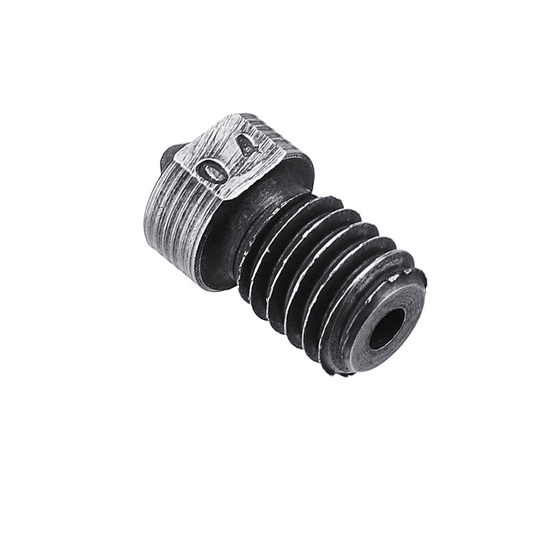 1.75mm 0.4mm V6 Hardened Steel M6 Thread Nozzle For J-Head Hotend Extruder 3D Printer Part
