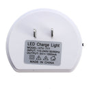 Intelligent Light Control Sensor LED Night Wall Light with USB Port  AC110-240V