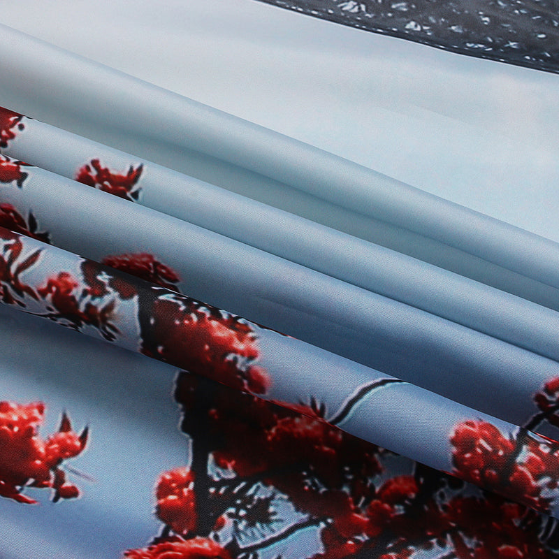 180X180CM Eiffel Tower Waterproof Polyester Shower Curtain Bathroom Bathe Cloth