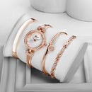 4 Pcs Fashion  Suit Ladies Bracelet Watch