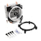 9CM Double Copper Tube Aurora DIY Game Cooling Fan CPU Radiator For 775/115x/1366/AMD Series