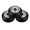 TEVO 5Pcs One Pack 3D Printer Part POM Material Big Pulley Wheel with Bearings for V-slot