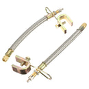 2pcs 180mm 7 inch Tire Tyre Valve Extension Adaptor 304 Stainless Steel