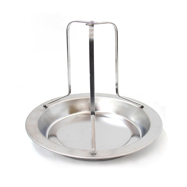 Stainless Steel Non-Stick Upright Chicken Turkey Roaster Poultry Barbecue Rack