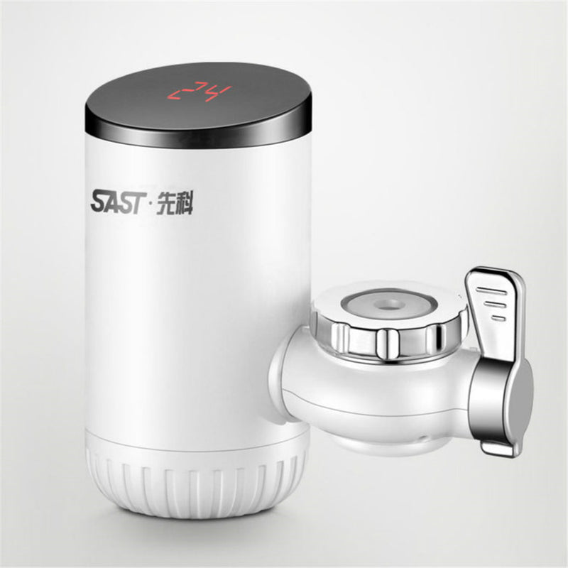 3000W Electric Tankless Hot Water Heater Faucet 3s Instant Heating Digital Display Bathroom Kitchen Heating Tap IPX4 Waterproof