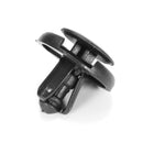 Black Push Fender Splash Shield Car Fastener Clip Retainer For Mitsubishi