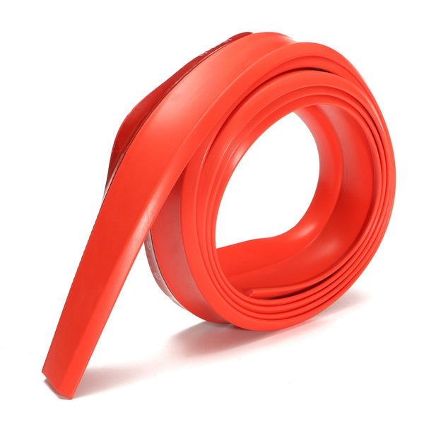 2.5M X4.5CM Car Front Lip Bumper Strip Spoiler Skirt Rubber Protector