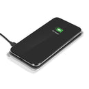 Bakeey F19 10W 2 Coils Fast Wireless Charger Charging Pad With Type C Cable For iPhone X 8Plus S9