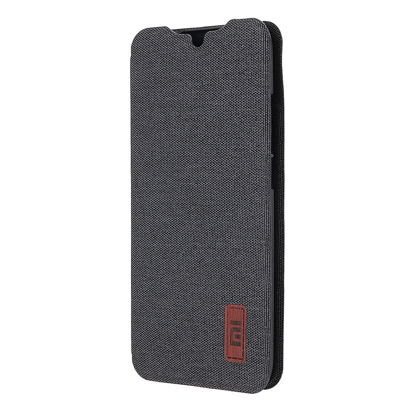 Bakeey Flip Shockproof Fabric Soft Silicone Edge Full Body Protective Case For Xiaomi Redmi 7