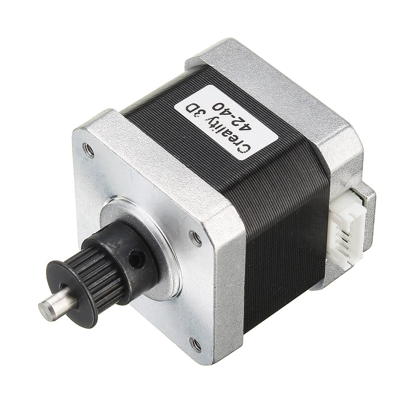 Creality 3D Two Phase 42-40 RepRap 42mm Stepper Motor + 2GT-20 Teeth Aluminum Timing Pulley Wheel Kit For Ender-3 3D Printer Part