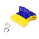 Honana Home Cleaning Tool Magnetic Double Sides Window 3-8MM Glass Cleaning Brush with Handle
