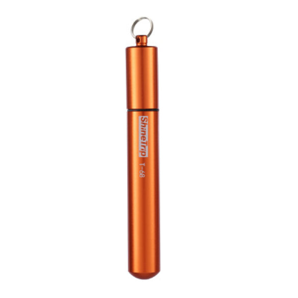 ShineTrip Telescopic Reusable Straws Portable Foldable Straw Stainless Steel Metal Drinking Straw with Travel Case & Cleaning Brush
