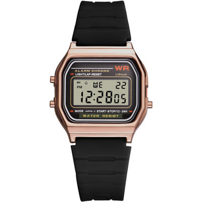 SYNOKE 9027 Lightweight Classic Luminous Waterproof LED Shock Sport Digital Watch Men Watch