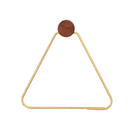 Triangle Toilet Paper Towel Shelf Holder Retro Wall Mount Tissue Storage Roll Rack Bathroom