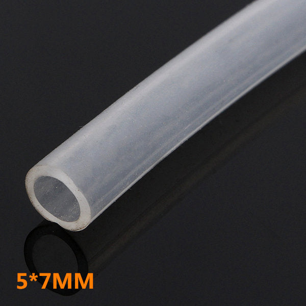 2M Food Grade Silicone Hose Inner Diameter from 2-7 MM