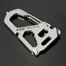 Sanrenmu SK014D Multi Tools Kit Nail Puller Wrench Opener Keychain