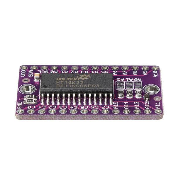 10pcs HT16K33 LED Dot Matrix Drive Control Module Digital Tube Driver Development Board For
