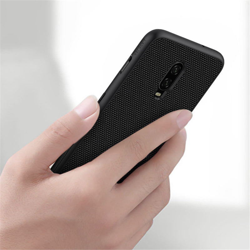 NILLKIN 3D Pattern Shockproof Anti-slip TPU + PC Back Cover Protective Case for OnePlus 6T