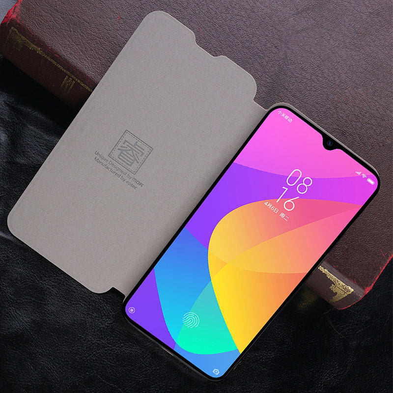 Mofi Shockproof Flip PU Leather Full Cover Protective Case for Xiaomi Mi9 Mi 9 Lite / Xiaomi Mi CC9 / Xiaomi Mi A3 Lite