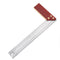Mytec 250mm 90 Degree Angle Ruler Stainless Steel Square Marking Gauge Protractor Carpenter Measuring Tools