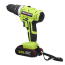 Raitool 48VF Cordless Electric Impact Drill 2 Speed Power Screwdriver W/ 1 or 2 Li-ion Battery