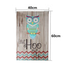 Unframed Canvas Print Home Decor Love Hoo Owl Wall Art Painting Picture Decoration