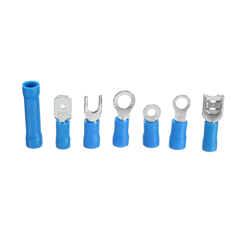 1200Pcs Assorted Insulated Electrical Wire Terminals Connectors Crimp Set