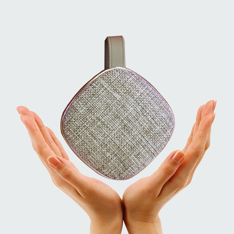 Portable Mini Wireless bluetooth Audio Fabric Speaker FM Radio TF Card Outdoor Speakers Subwoofer