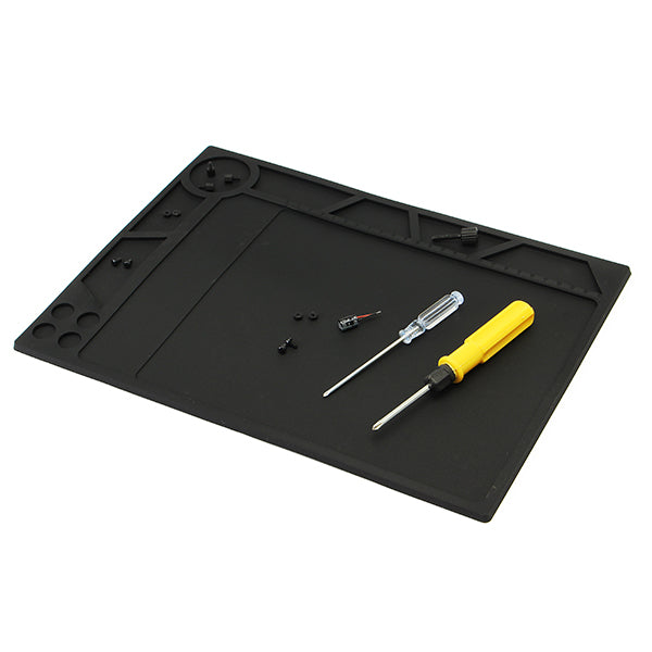 YIHUA Heat Resistant Silicone Pad Desk Mat Maintenance Platform Heat Insulation BGA Soldering Repair