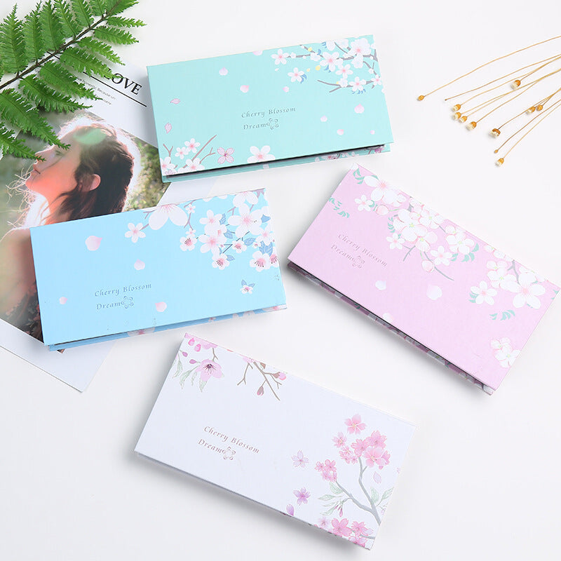Sakura Sticky Notes Set 480 Sheets Gift Box Student Sticker Paper Fashion N Time Post