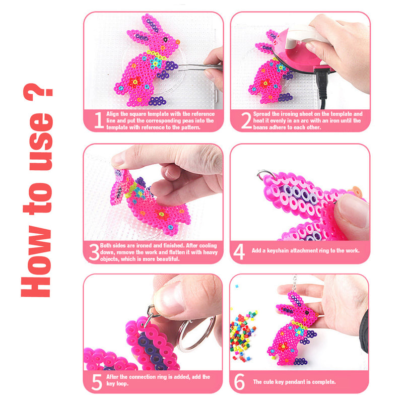 5mm 15 Colors DIY Fuse Beads Toys Kids Handmade DIY Toy