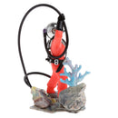 Aquarium Decor Hunter Treasure Figure Action Fish Tank Ornament Aquarium Realistic Design