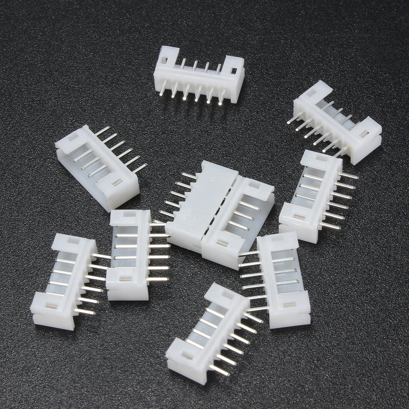 Excellway 10Pcs Mini Micro JST 2.0 PH 6Pin Connector Plug With 30cm Wires Cables