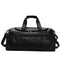 35L PU Leather Outdoor Sports Gym Duffel Bag Travel Luggage Handbag Shoes Storage Pouch Organizer