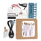 DC4.5-5.5V DIY Laser Harp Kit String DIY Keyboard Kit Electronic Parts 7 Strings Electronic DIY Kit Technology Piano Music Box