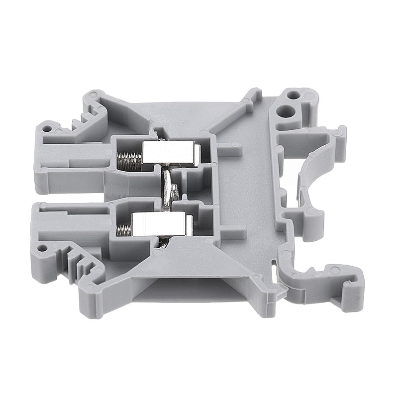 50Pcs UK2.5B/UK3N/UK5N Guide Rail Terminal Block 0.2-2.5m 32A 800V Connector Terminal