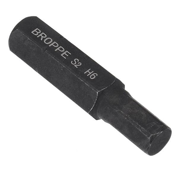BROPPE 3pcs H4-H6 Hexagon Impact Screwdriver Bits 8mm Hex Shank 36mm Hexagon Screwdriver Bits Set