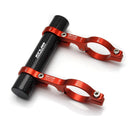Bicycle Bike Double Handlebar Extension Mount Carbon Fiber Extender Light Holder For Extended 31.8MM
