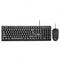 AOC KM160 Wired Keyboard & Mouse Set 104 keys Waterproof USB Keyboard Mouse for Computer PC