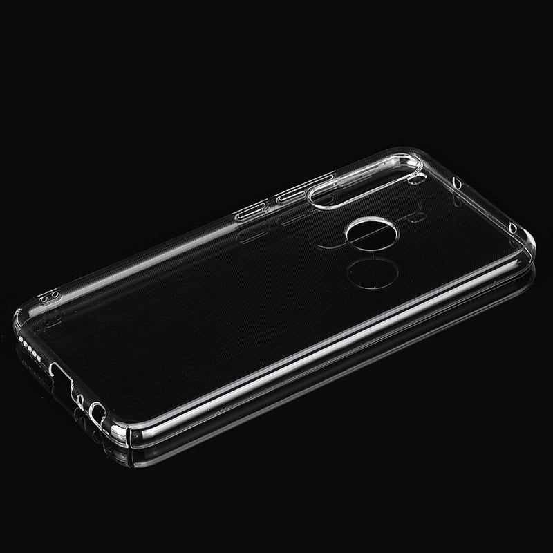 For Xiaomi Redmi Note 8T Case Bakeey Crystal Transparent Shockproof Hard PC Non-yellow Protective Case